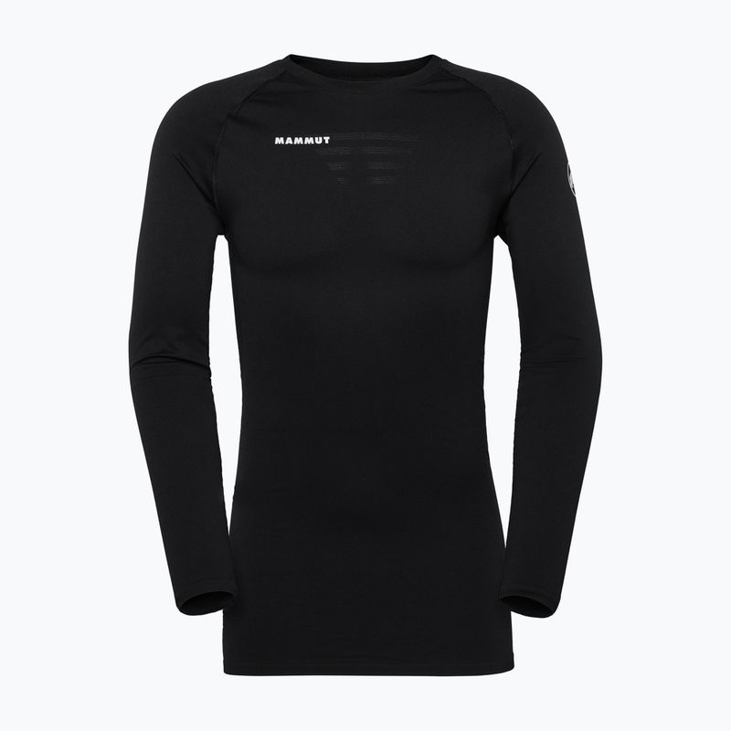 Чоловіча термоактивна кофта Mammut All-Mountain Seamless BL Mid black/white 4