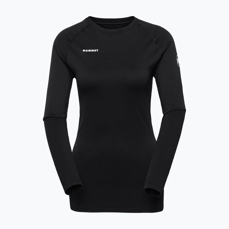 Жіноча термоактивна кофта Mammut All-Mountain Seamless BL Mid black/white 4