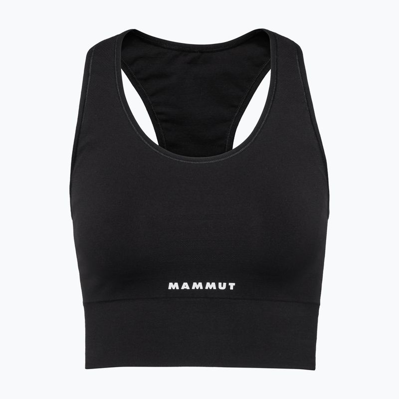 Бюстгальтер термічний Mammut All-Mountain Seamless BL Sport black/white 4