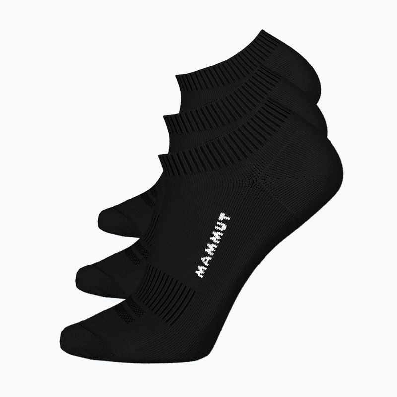Шкарпетки Mammut Everyday Low 3 пари black/black/black