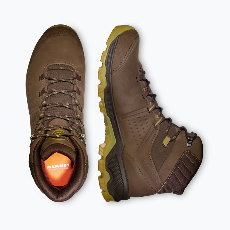 Взуття туристичне Mammut Mercury IV Mid GTX Men moor/amber green 4
