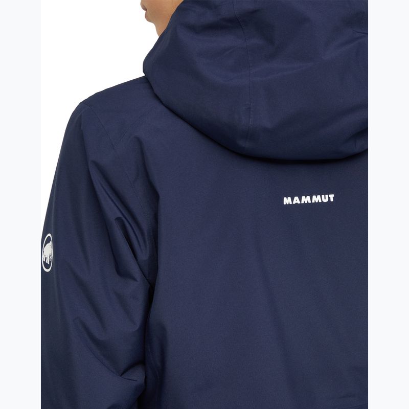 Куртка дощовик жіноча Mammut Linard HS Thermo Hooded Jacket Women marine 8