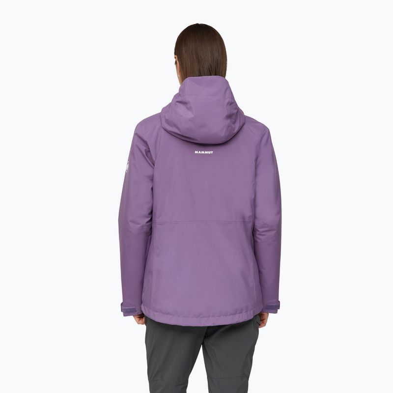 Куртка дощовик жіноча Mammut Linard HS Thermo Hooded Jacket Women paloja 2