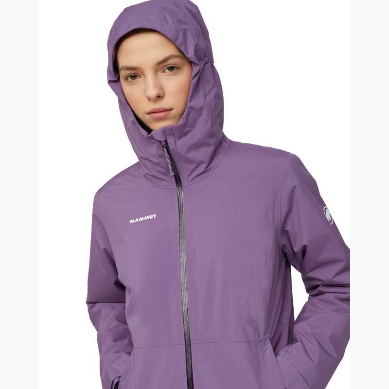 Куртка дощовик жіноча Mammut Linard HS Thermo Hooded Jacket Women paloja 5