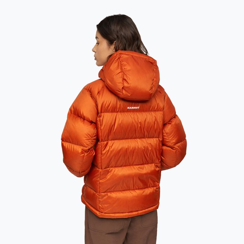 Пуховик жіночий Mammut Glacier Glow IN Hooded autumn larice 3