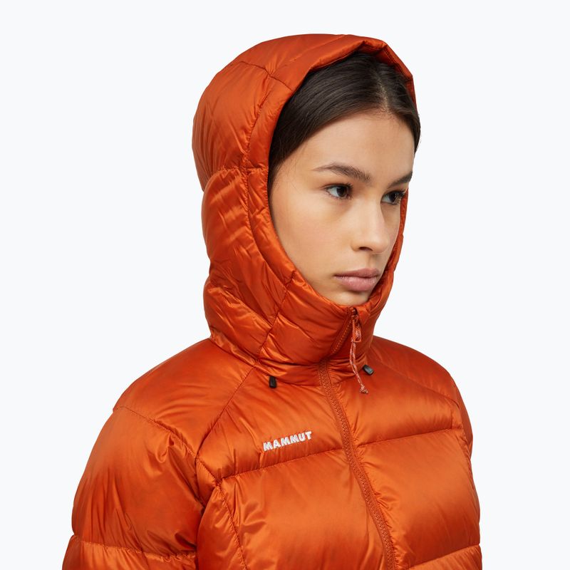Пуховик жіночий Mammut Glacier Glow IN Hooded autumn larice 6