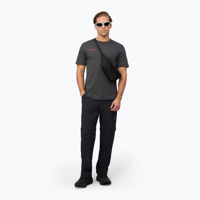 Футболка чоловіча Mammut Base T-Shirt Men Avy gabbro 2