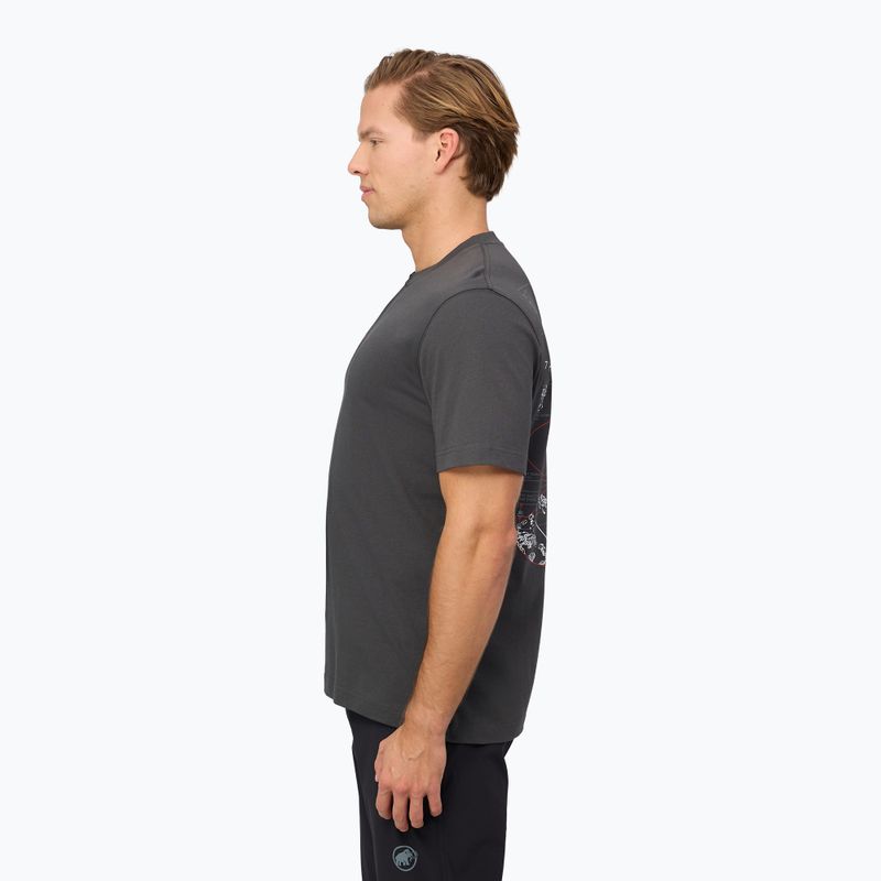 Футболка чоловіча Mammut Base T-Shirt Men Avy gabbro 4