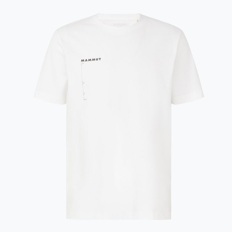 Футболка чоловіча Mammut Base T-Shirt Men Avy white 4