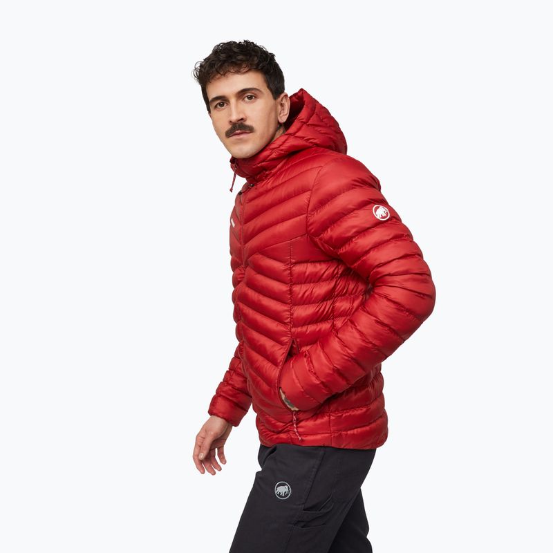 Куртка утеплена чоловіча Mammut Albula IN Hooded Jacket Men dark mammut red 4