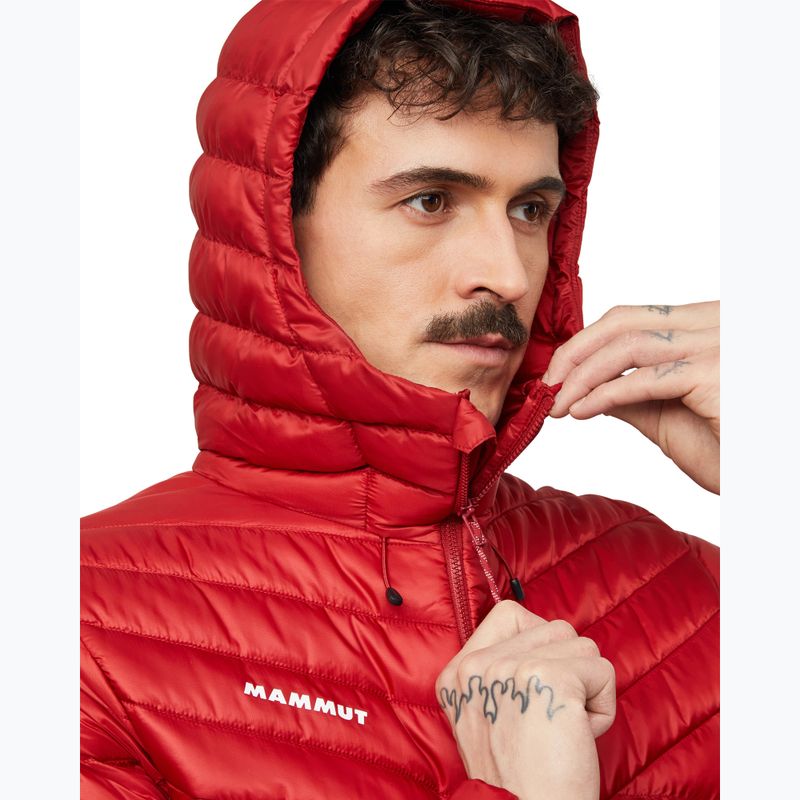 Куртка утеплена чоловіча Mammut Albula IN Hooded Jacket Men dark mammut red 5