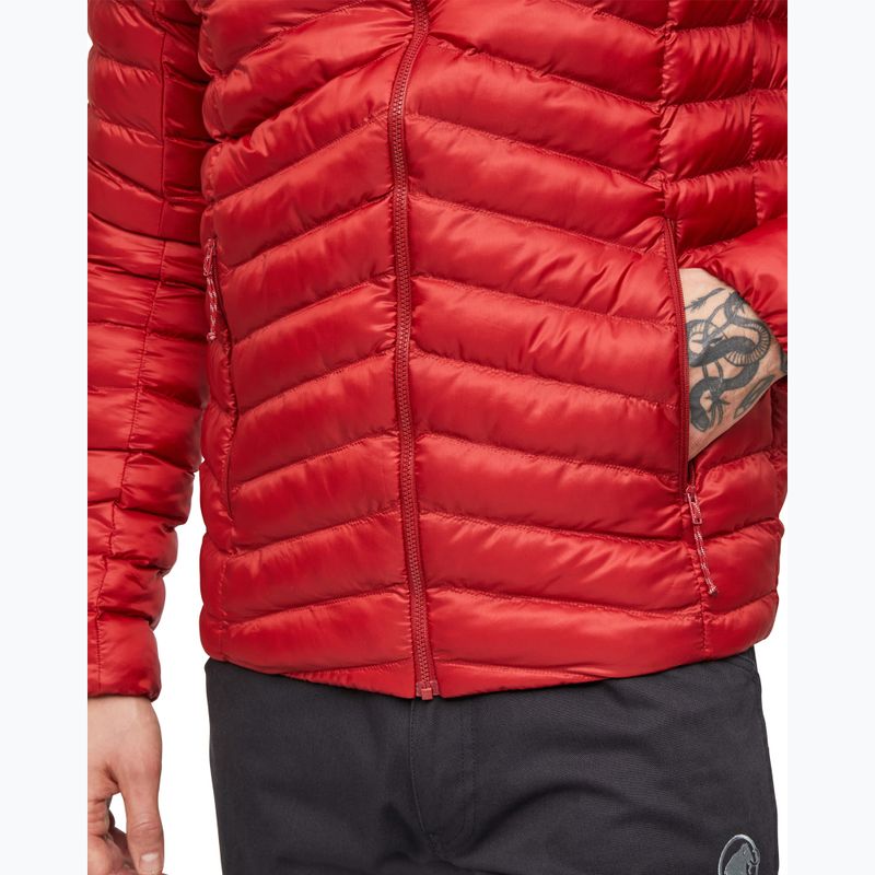 Куртка утеплена чоловіча Mammut Albula IN Hooded Jacket Men dark mammut red 8