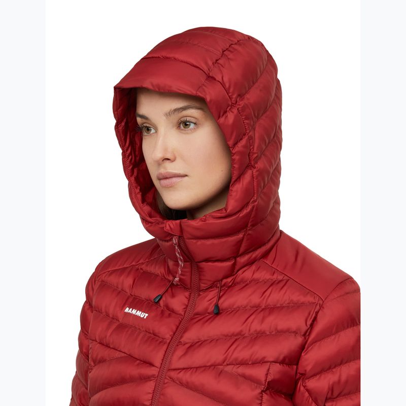 Куртка утеплена жіноча Mammut Albula IN Hooded Jacket Women dark mammut red 6