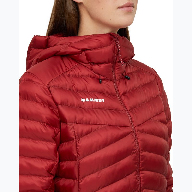 Куртка утеплена жіноча Mammut Albula IN Hooded Jacket Women dark mammut red 9