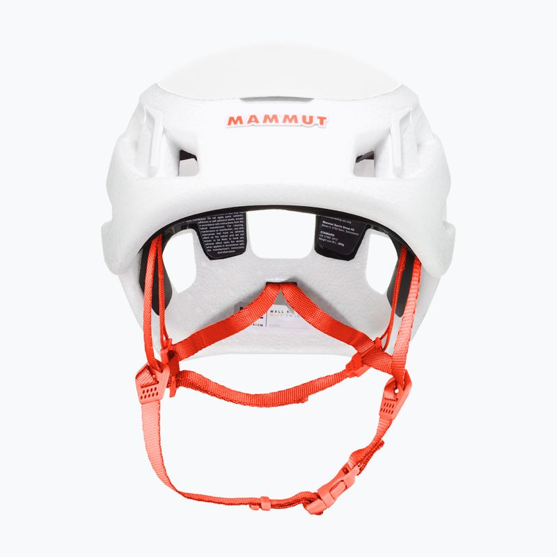 Шолом для скелелазіння Mammut Wall Rider MIPS Twiceme 2.0 Helmet white/mammut red 2