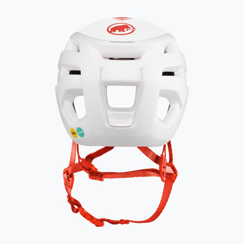 Шолом для скелелазіння Mammut Wall Rider MIPS Twiceme 2.0 Helmet white/mammut red 3