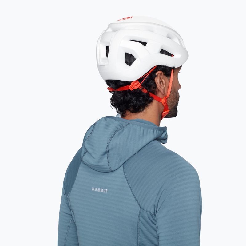 Шолом для скелелазіння Mammut Wall Rider MIPS Twiceme 2.0 Helmet white/mammut red 7