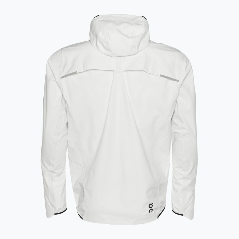 Чоловіча куртка On Waterproof Anorak біла 2
