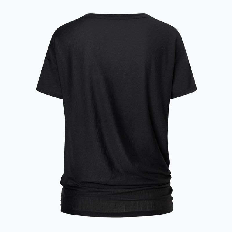 Футболка для йоги жіноча super.natural Yoga Loose Tee jet black 4