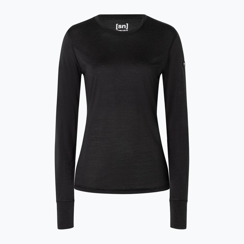 Жіноча термоактивна кофта super.natural Tundra 175 jet black 2