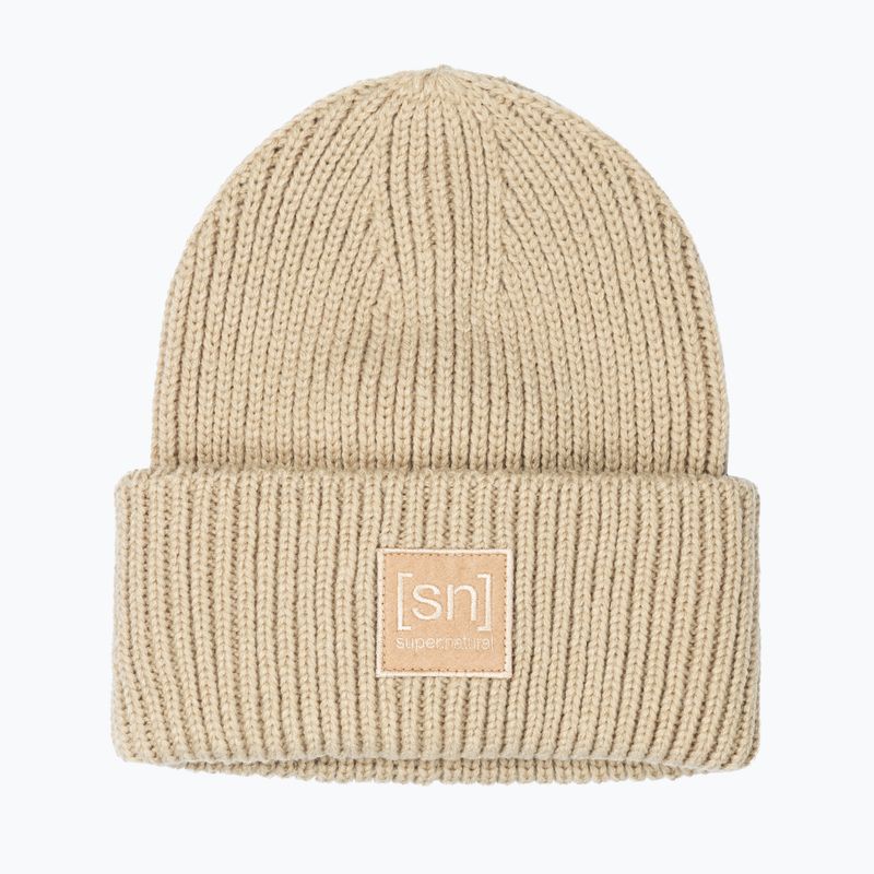 Шапка зимова super.natural KriTeeini Beanie white pepper 2