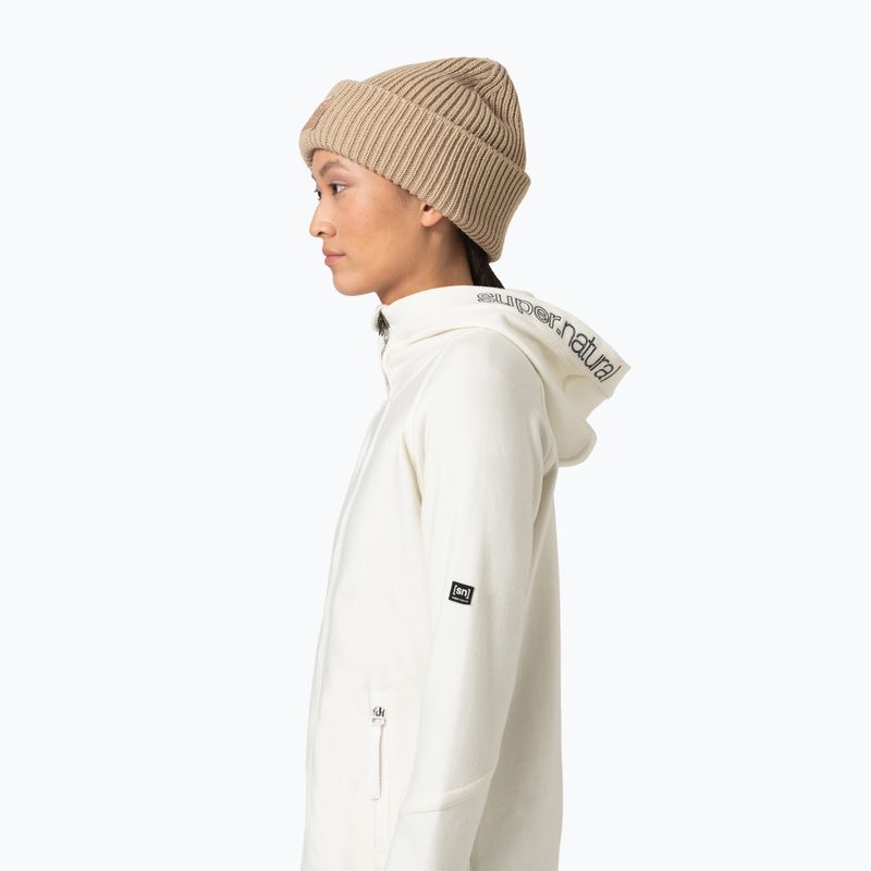 Шапка зимова super.natural KriTeeini Beanie white pepper 4