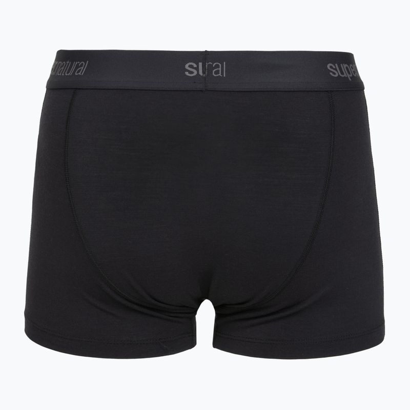 Труси термічні чоловічі super.natural Tundra 175 2 пари jet black/jet black 3