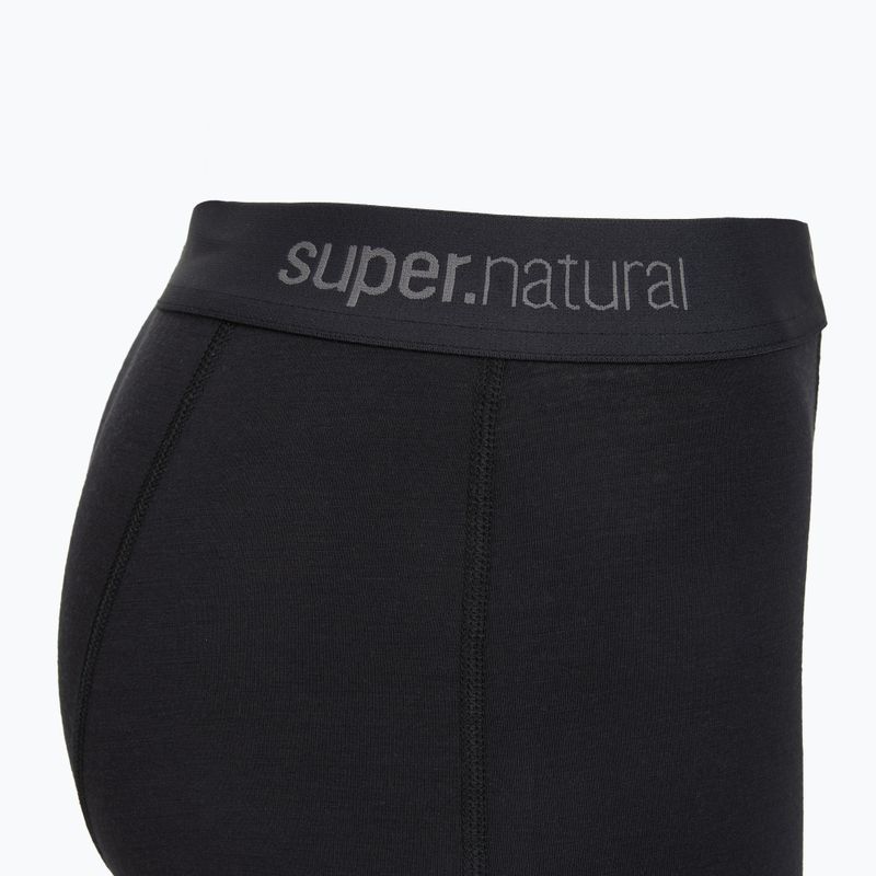 Труси термічні чоловічі super.natural Tundra 175 2 пари jet black/jet black 4