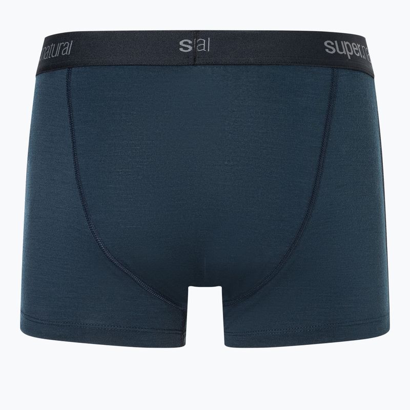 Труси термічні чоловічі super.natural Tundra 175 2 пари blueberry/blueberry 2