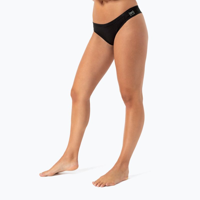 Труси термічні super.natural Tundra 175 Thong jet black 3