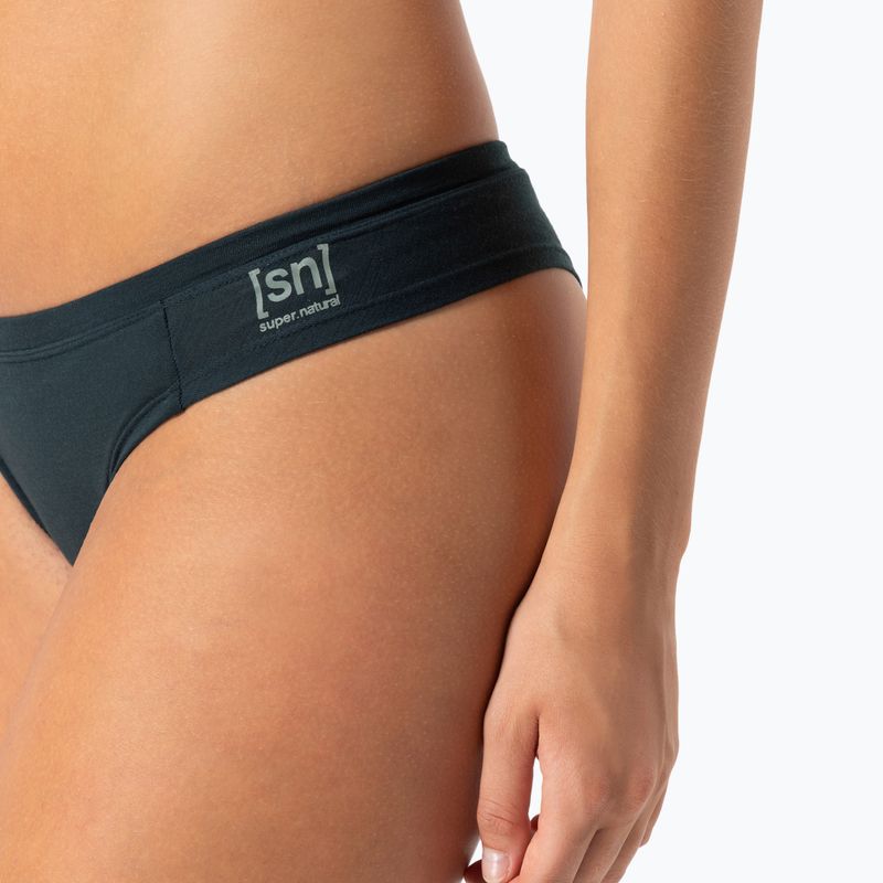Жіночі термоактивні трусики super.natural Tundra 175 Thong Blueberry 5