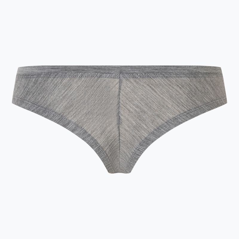 Жіночі термоактивні трусики super.natural Tundra 175 Thong кашемірово-сірий меланж 2