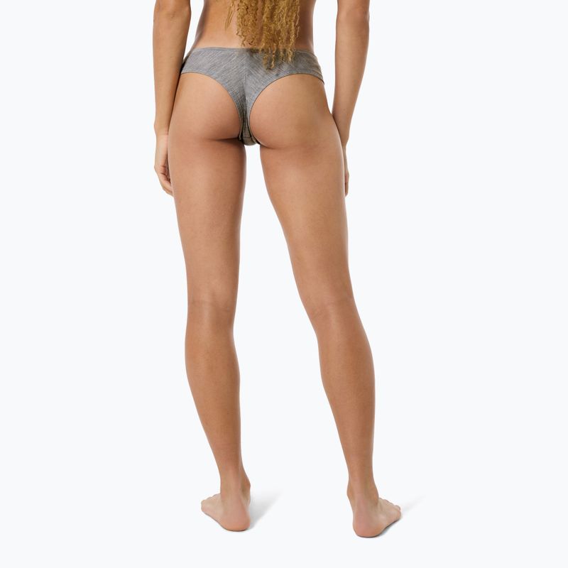 Жіночі термоактивні трусики super.natural Tundra 175 Thong кашемірово-сірий меланж 5