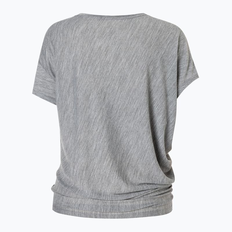 Футболка для йоги жіноча super.natural Yoga Loose Tee cashmere grey melange 5