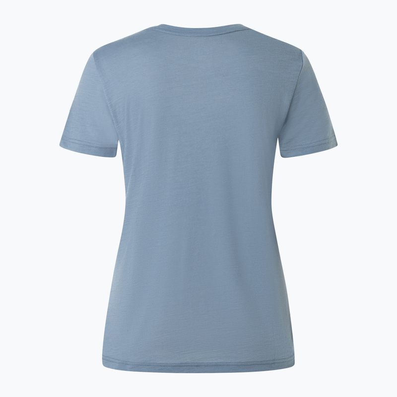 Футболка жіноча super.natural Woods Tee flint stone/white stone/copper 5