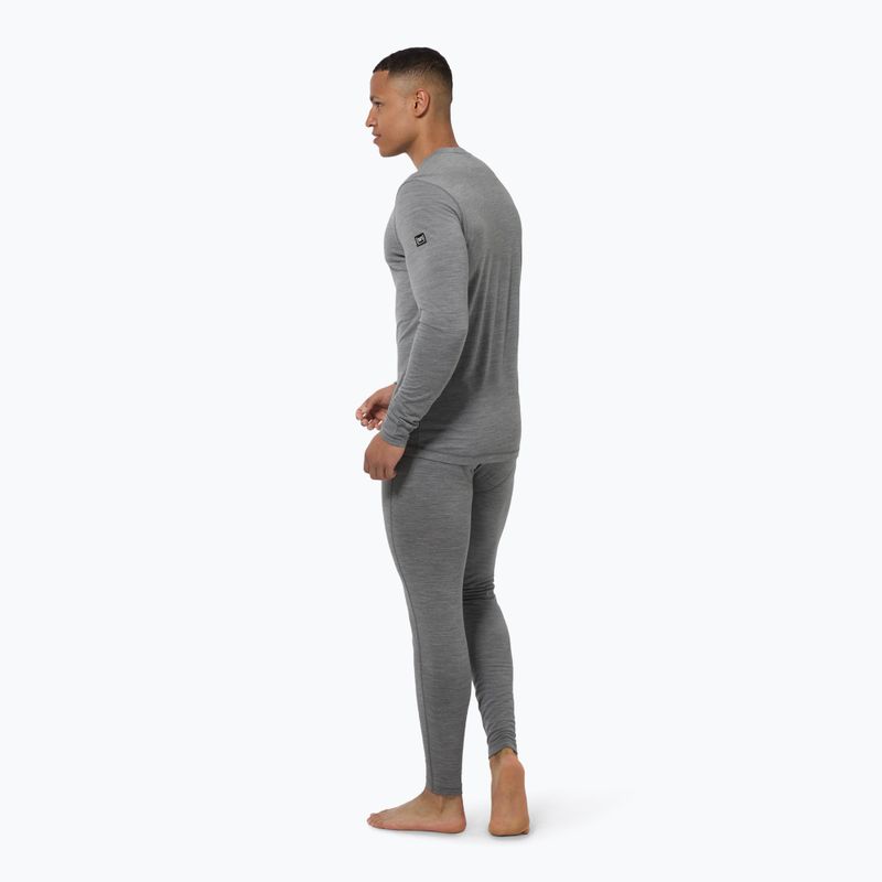 Термокофта чоловіча Super.Natural Tundra 175 cashmere grey melange 3