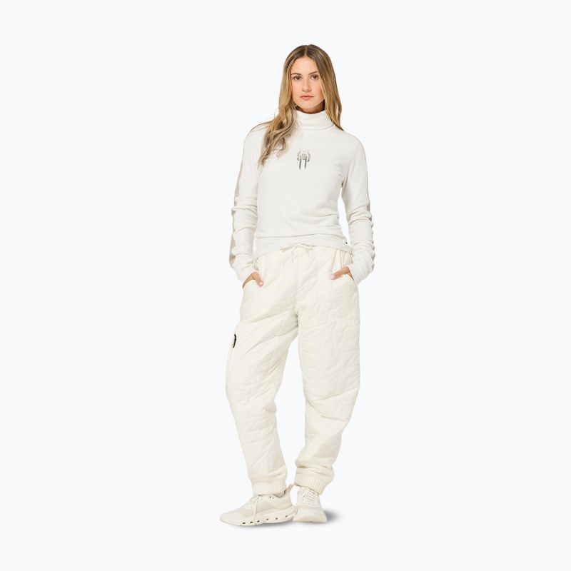 Светр жіночий Super.Natural Racing Team Roll Neck fresh white / w. pepper / various 2