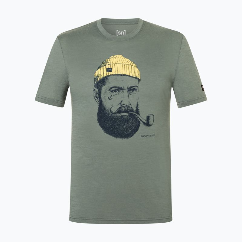Футболка чоловіча Super.Natural Sailor Tee eucalyptus/blueberry/aspen gold 4