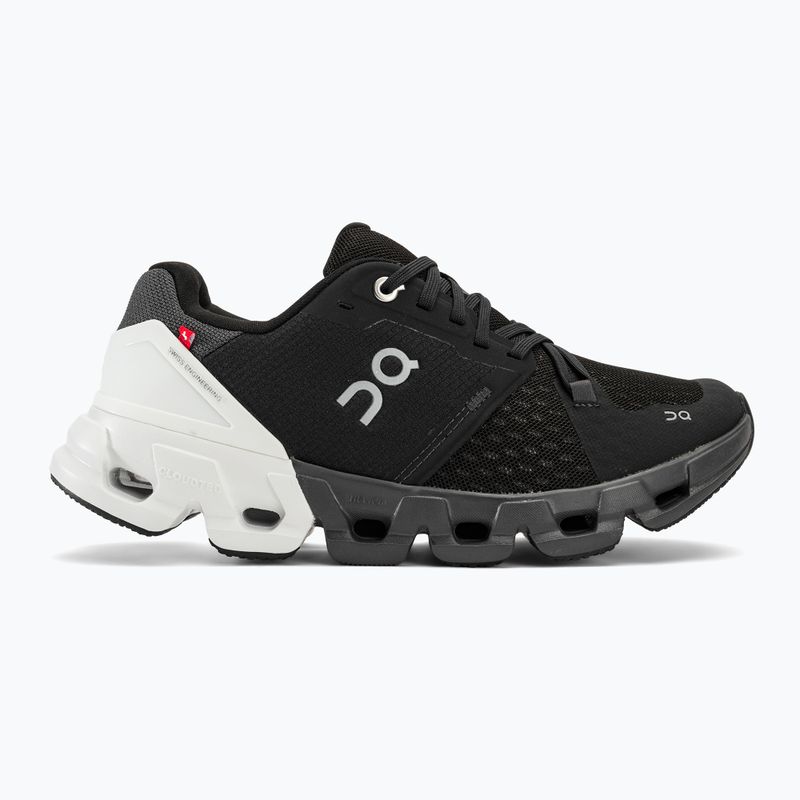 Черевики для бігу жіночі On Cloudflyer 4 black/white 2