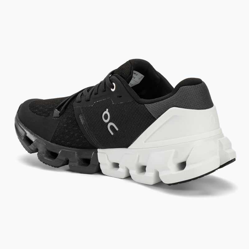 Черевики для бігу жіночі On Cloudflyer 4 black/white 3