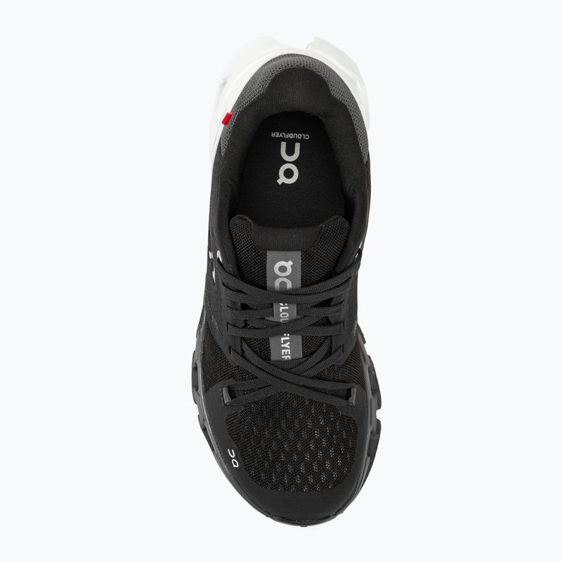 Черевики для бігу жіночі On Cloudflyer 4 black/white 5