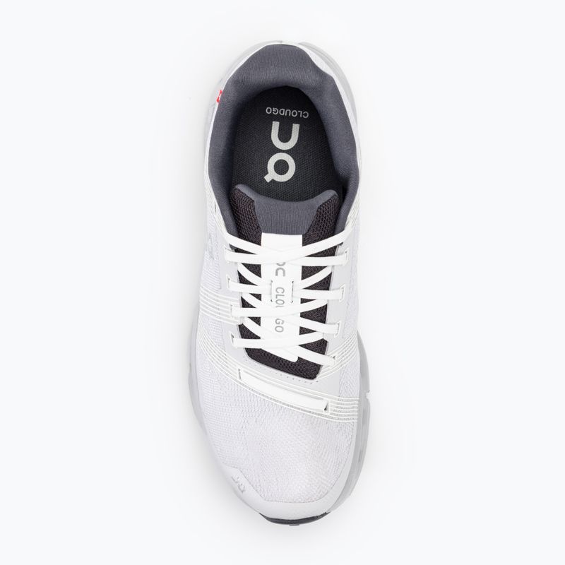 Жіночі бігові кросівки On Cloudgo білі/льодовик 5