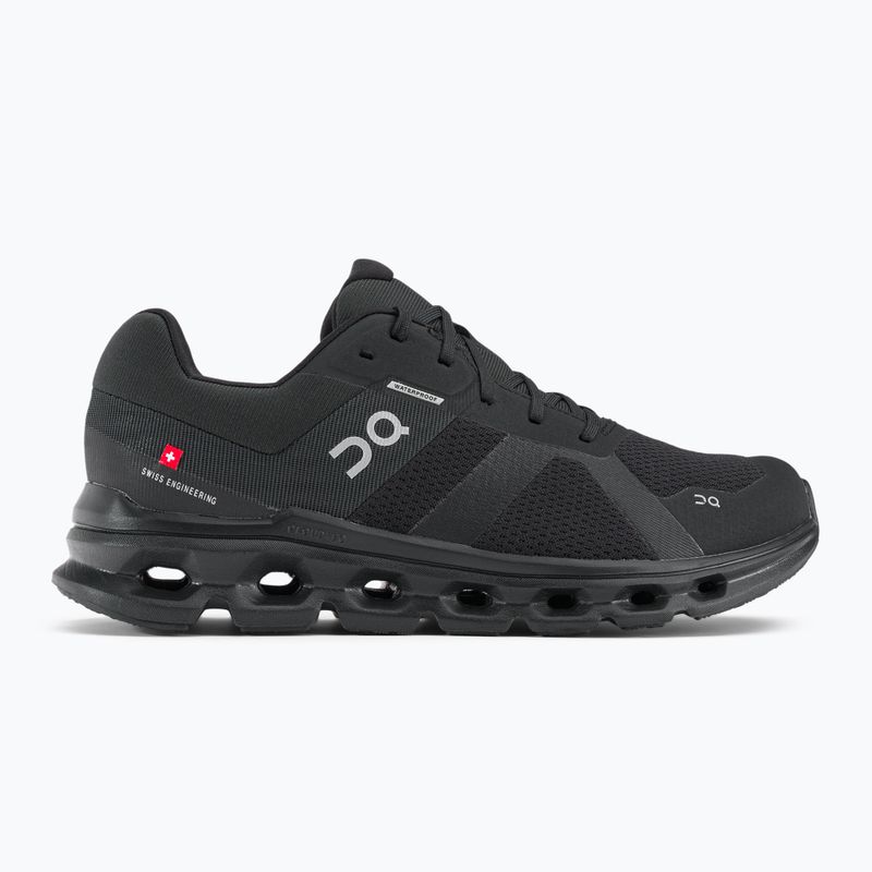 Кросівки для бігу чоловічі On Cloudrunner Waterproof чорні 5298639 2