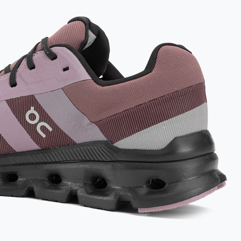 Кросівки для бігу жіночі On Cloudrunner Waterproof чорно-коричневі 5298636 11