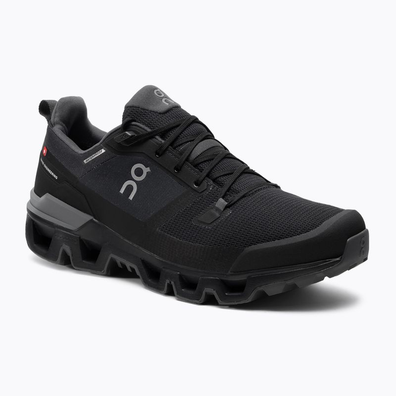 Взуття трекінгове чоловіче On Cloudwander Waterproof black/eclipse 7398606