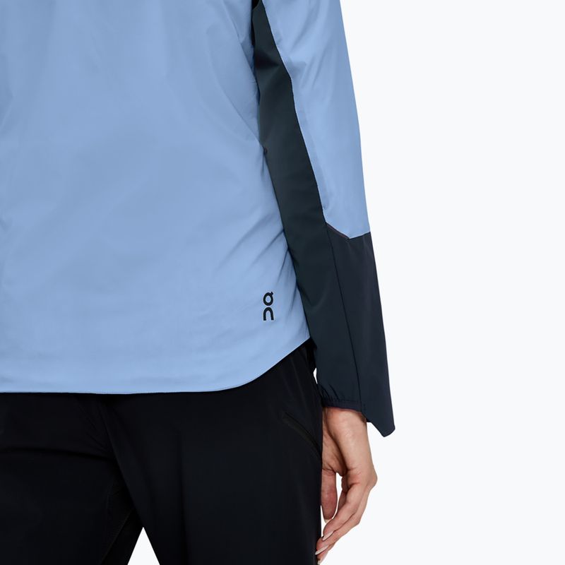 On Жіноча куртка на біг з утеплювачем стратосфера/синій 8