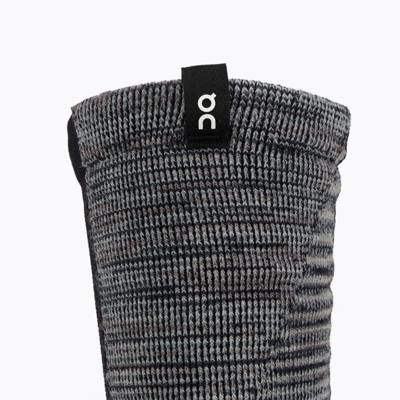 Шкарпетки чоловічі On Explorer Merino black/glacier 4