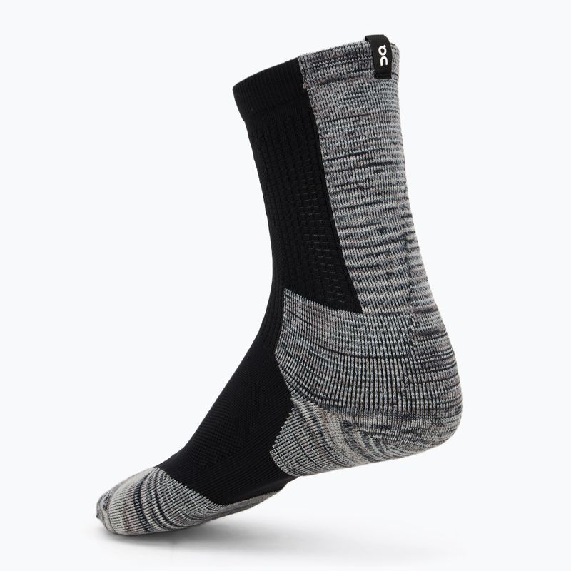 Шкарпетки жіночі On Explorer Merino black/glacier 2