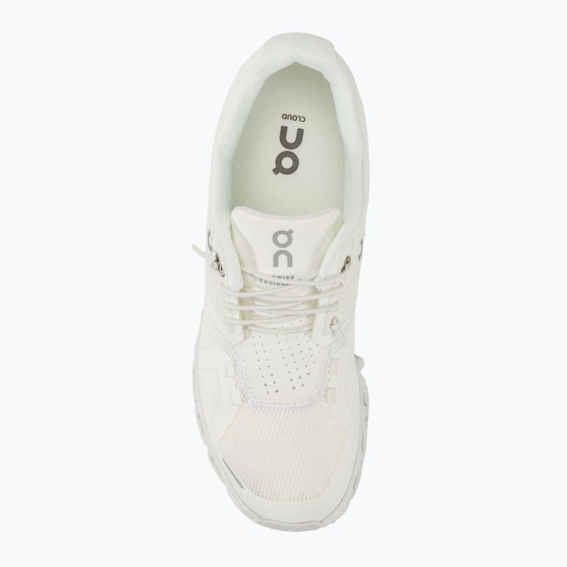 Черевики для бігу жіночі On Cloud 5 undyed-white/white 5