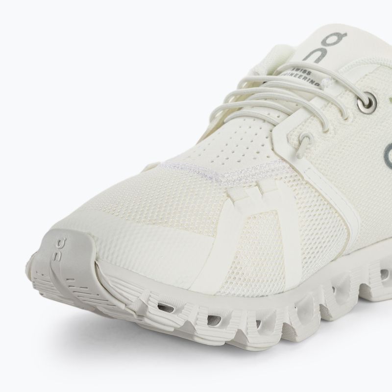 Черевики для бігу жіночі On Cloud 5 undyed-white/white 7
